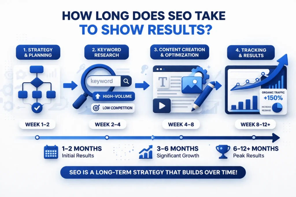 How long does SEO take to show results?