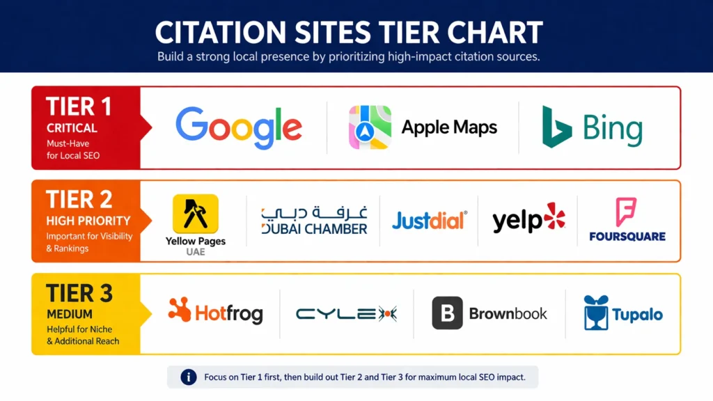 Local Citation Sites Dubai and UAE — Priority Directory List