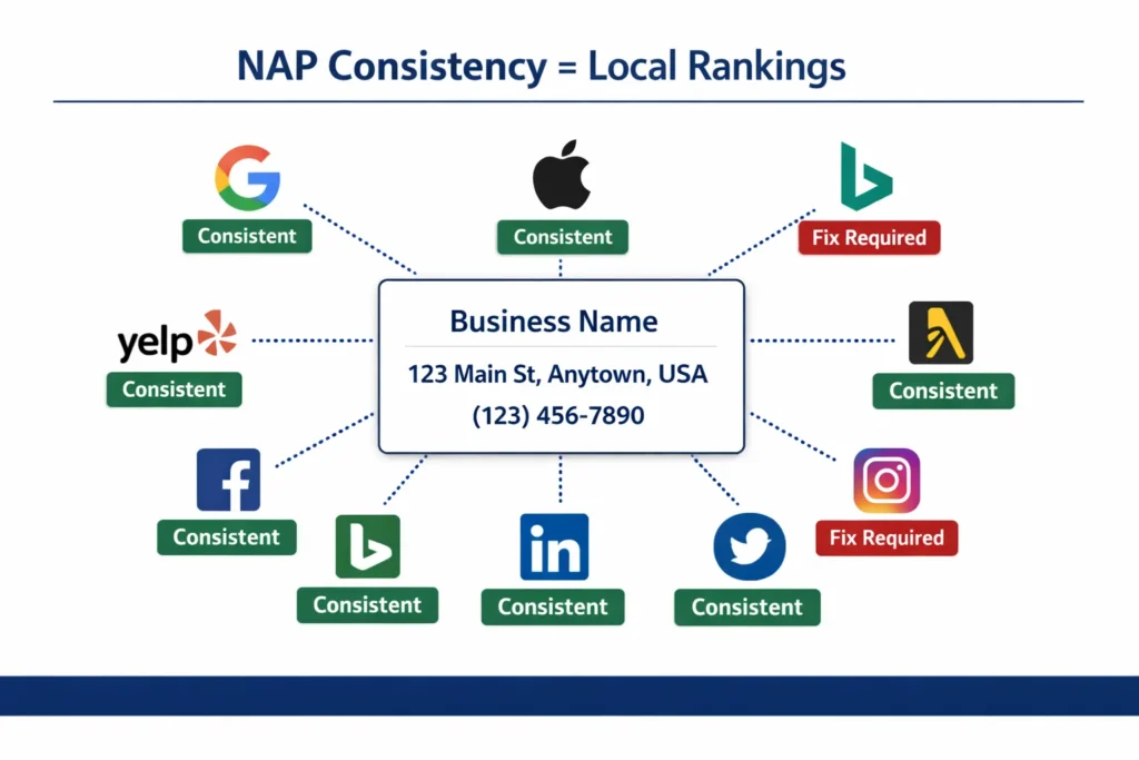 NAP Consistency Checklist