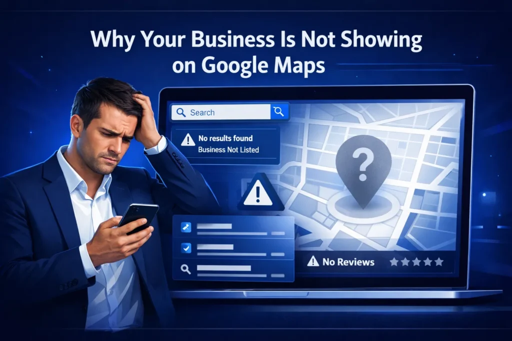 Why Is My Business Not Showing Up on Google Maps?