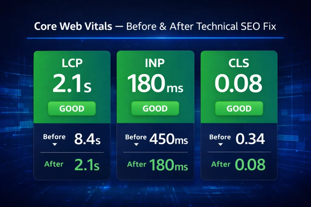 Page Speed and Core Web Vitals
