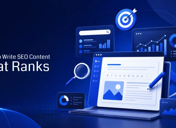How to write SEO optimized content — digital marketing strategy guide