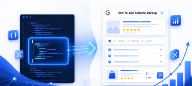 How to add schema markup to a website — step-by-step guide with JSON-LD code examples and rich result types